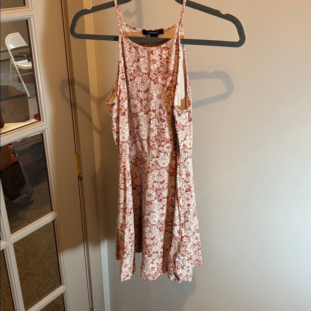 Forever 21 Pink Floral Mini Dress